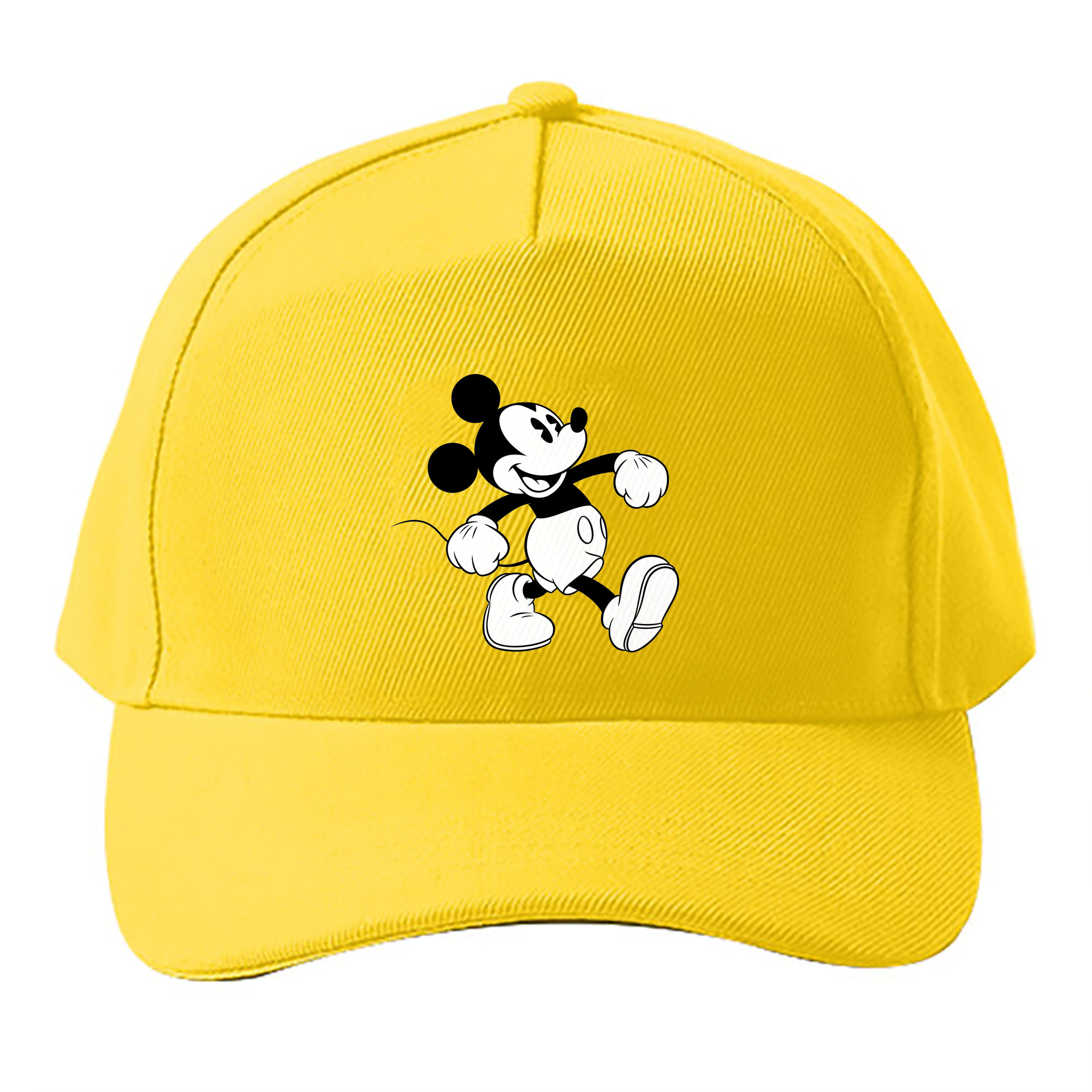 （画像用） ミッキーマウス Mickey Mouse ベースボールキャップ 綿100％ 男女兼用 帽子 スポーツ